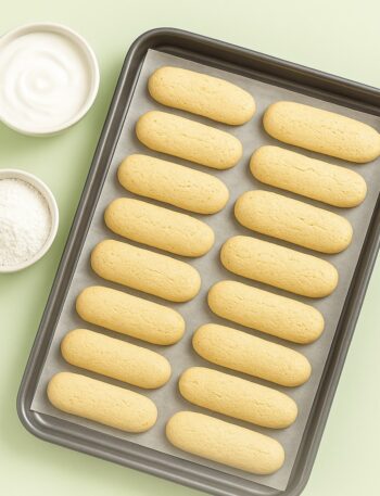 Gluten Free Eggless Sponge Fingers Cookies