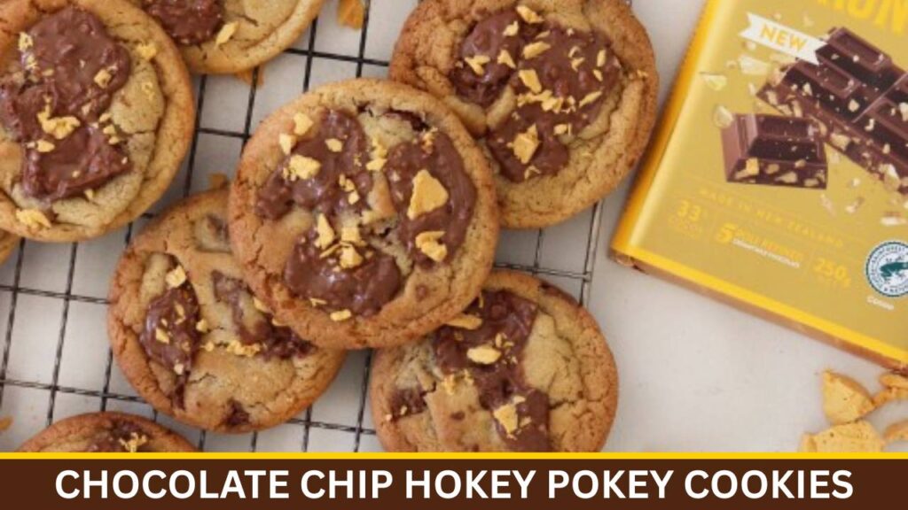 Chocolate Chip Hokey Pokey New Zealnad Cookies