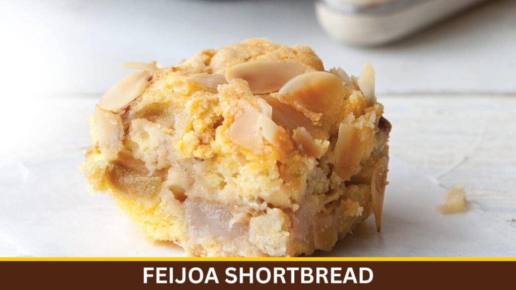 Feijoa Shortbread Cookies New Zealnad Cookies
